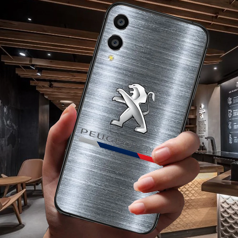

Dongfeng Peugeot Phone Case For Huawei Honor 6A 7A 7C 8 8A 8X 9 9X 10 10i 20 Lite Pro Play black Etui Soft Coque 3D Waterproof