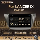 Автомагнитола TIEBRO 2DIN, мультимедийный проигрыватель на Android 9,0, с GPS-Навигатором, стерео аудио, видео, DVD-плеером, для MITSUBISHI LANCER IX 2006-2010