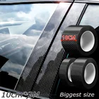 Автомобильная наклейка из нано-углеродного волокна, защитная полоса сделай сам для наклейки на порог автомобиля, боковое зеркало, лента против царапин, водонепроницаемая защитная пленка