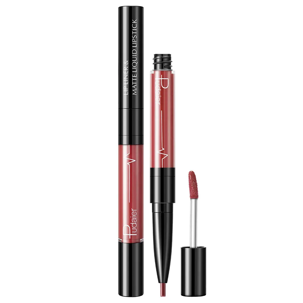 2 в 1 жидкая губная помада для губ | Красота и здоровье