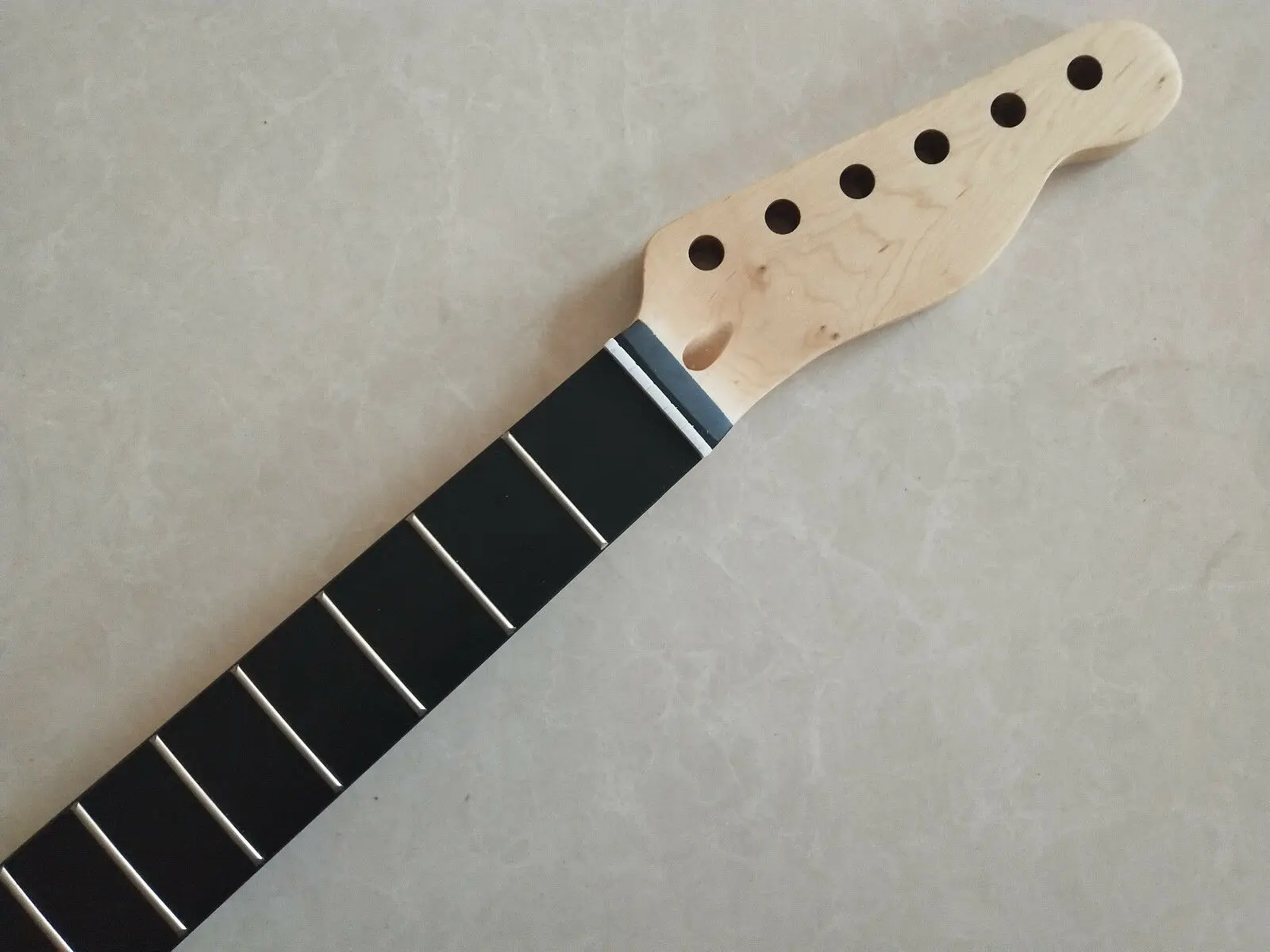 

Guitar neck TELE style Maple 22 Fret guitar Neck replacement ebony fingerboard