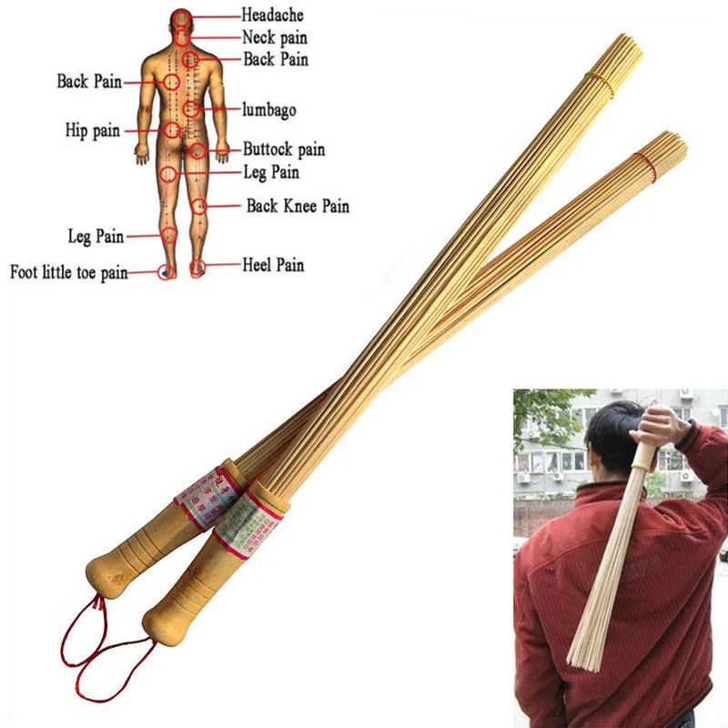 

Eco-friendly Bamboo and Wood Massager Relax Hammer To Relieve Fatigue and Healthy Wooden Handle Massager Massage Foot Massager