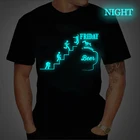 Мужская футболка с коротким рукавом, летняя футболка в японском стиле аниме, для мужчин и женщин, Пятница с принтом 