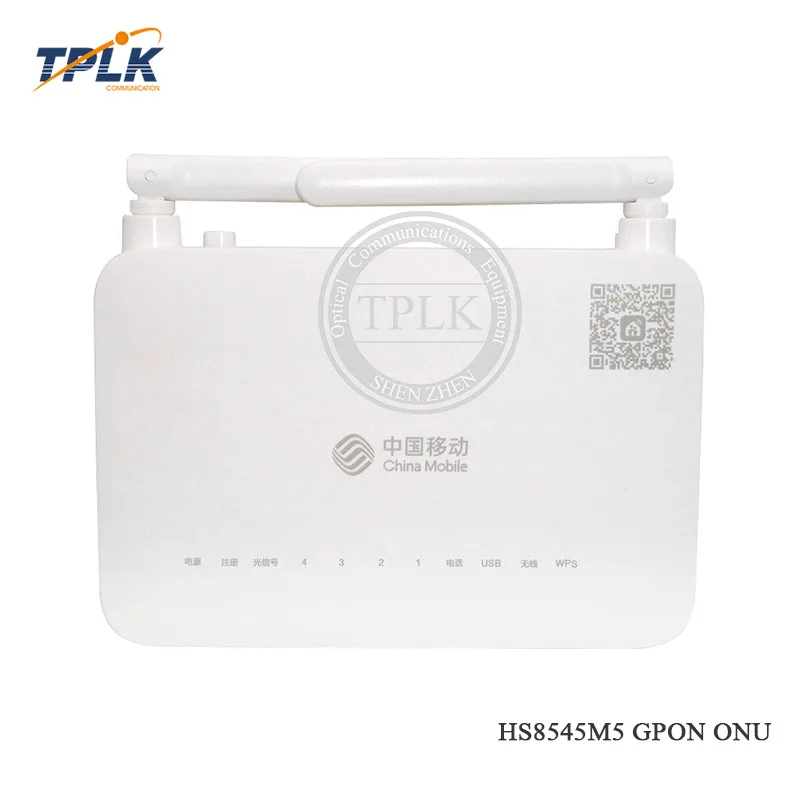 Оригинальная новая версия HS8545M5 Gpon wifi Ont onu 1GE + 3FE VOICE USB английская прошивка модем