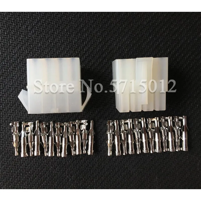 

5set 12 Hole 12 Way Female And Male Big Tamiya Connector Set Kits Large Tamiya Set L6.2 6.2MM Socket Plug
