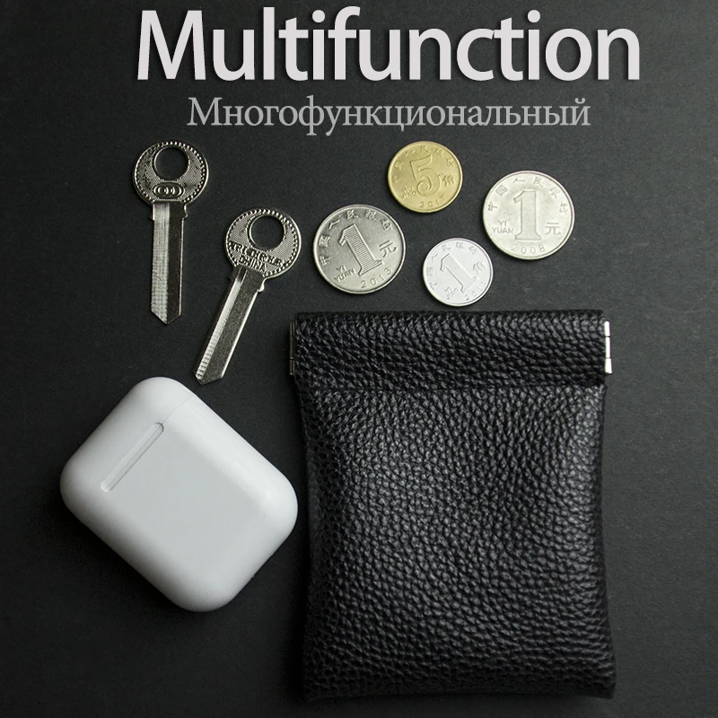 Кошелек из искусственной кожи с отделением для мелочи мужчин и женщин | Багаж