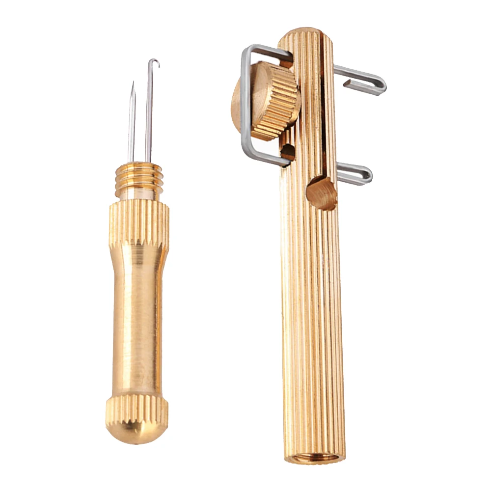 

2Pcs Copper Sub-line Quick Knot Tying Tools Fishing Accessories for Outdoor