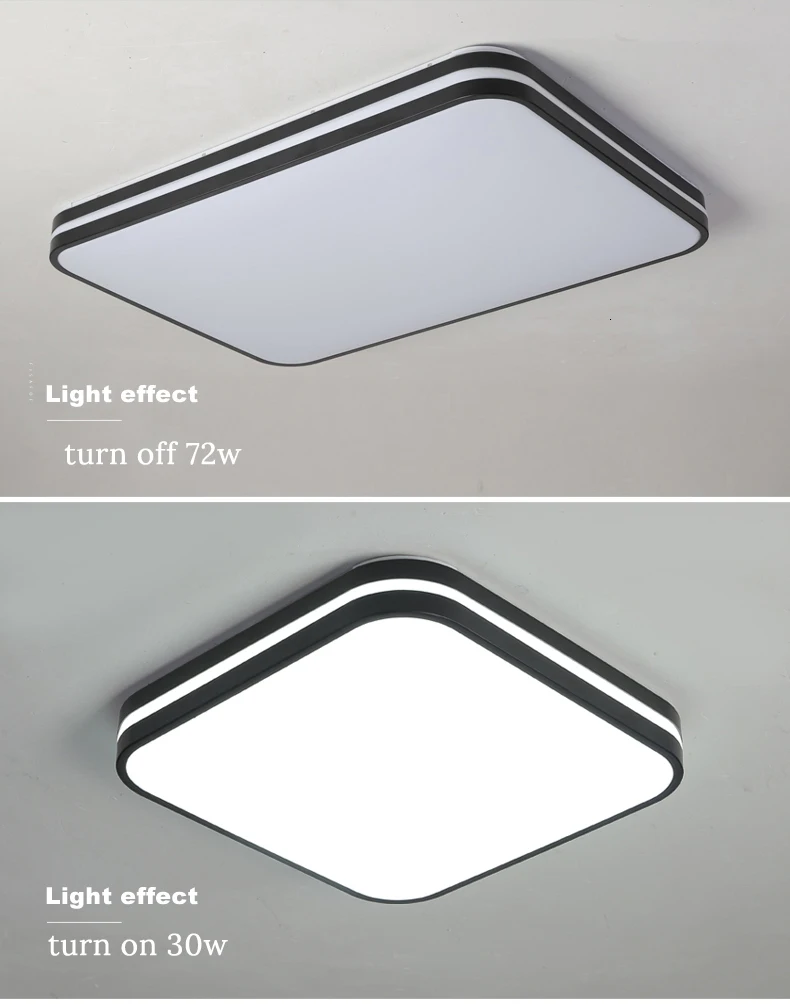 Modern LED ceiling lights Simple style home LED lamp Large art Creative lustre bedroom living room lamp AC90-260V