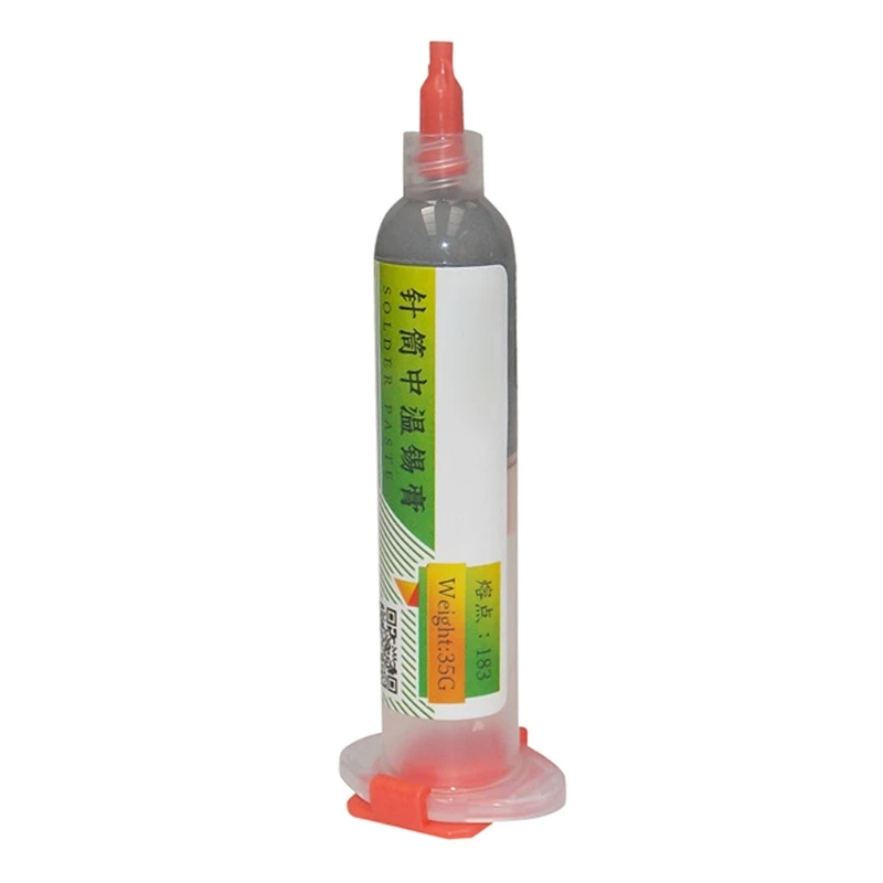 

Solder Paste 100（Pa·S）20-38（um）Sn63Pb37 No-Clean Lead-Free Low Temperature Melts 183C 281F