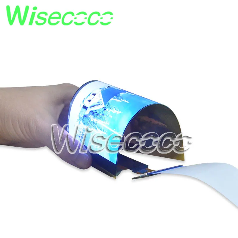 Wisecoco гибкий OLED 6 дюймов 2160*1080 мягкий AMOLED Raspberry Pi Win10 IPS дисплей 360 градусов