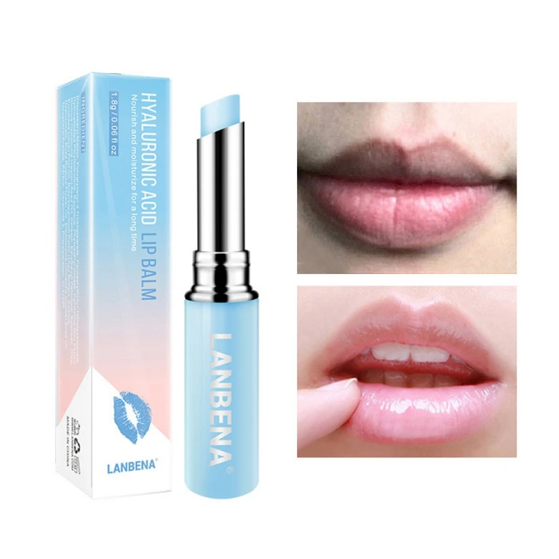 Уход за губами Бальзам для губ с гиалуроновой кислотой смягчающая увлажняющая