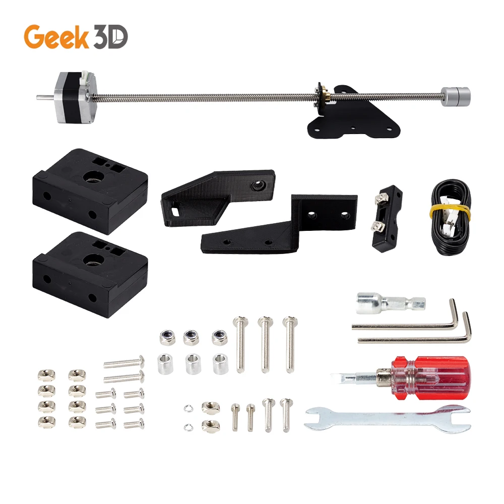 Dual Z Axis Lead Screw Upgrade Kits for Creality CR10 Ender3 Pro 3D Printer Accessories Impressora 3d Ender 3 Pro Dual Z Axis loading=lazy
