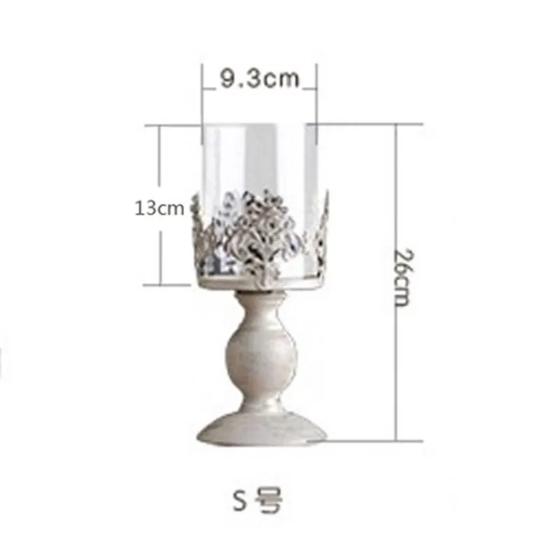 Визуальный сенсорный Европейский подсвечник фонарик украшение для дома свадьбы