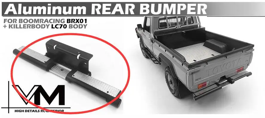 Дополнительные детали для грузовика BOOMRACING BRX01 LC70 Killerbody 1/10|Детали и аксессуары| |