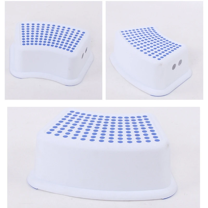 

Household Stool (1 Piece), Suitable For Toilet Training, Bathroom, Bedroom And Living Room With Soft Non-Slip Handle