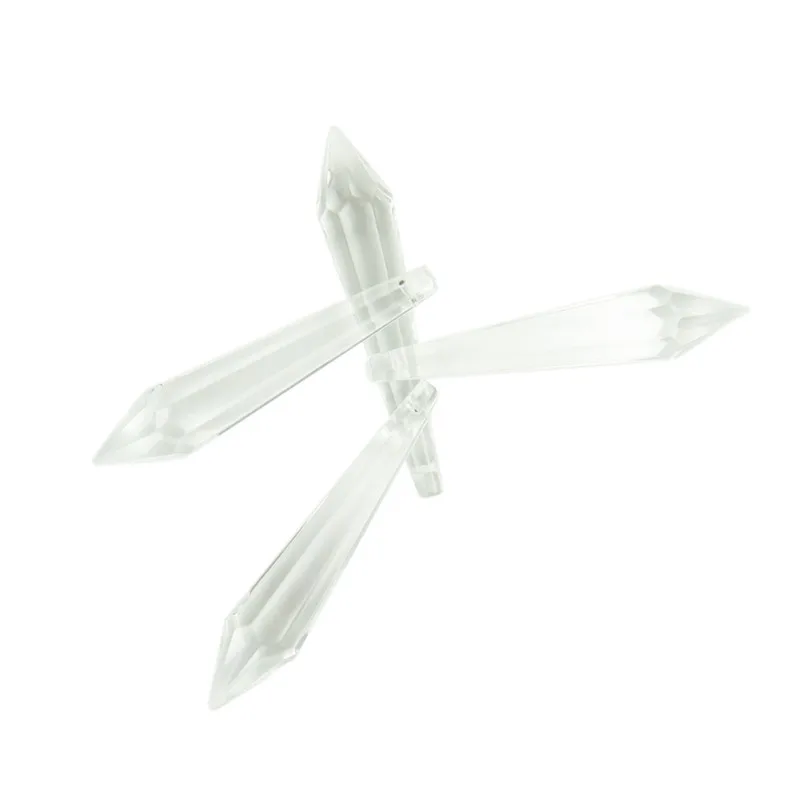 Женская подвеска с одним лицом прозрачная Хрустальная люстра зеркальная призма