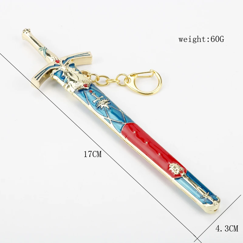 Брелок для ключей мужчин и женщин мультяшный Японский Аниме Судьба ночь король