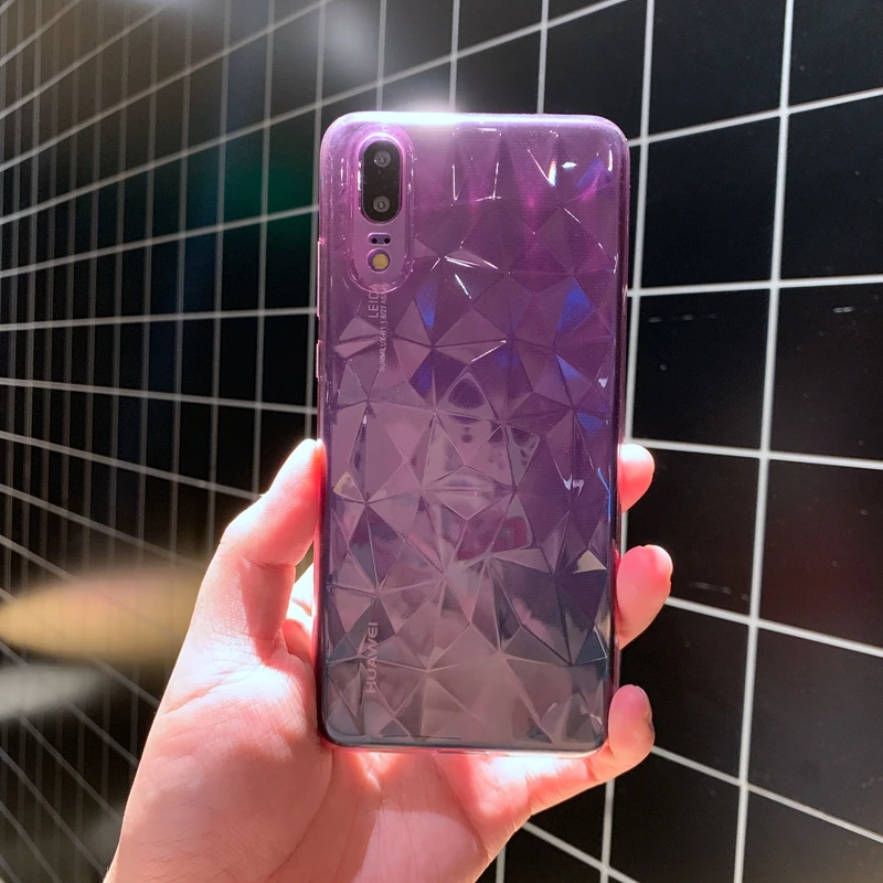 Для huawei P20 P30 mate 20 X Pro Nova 3 3i Honor 9 View Note 10 Lite 8X Play 3D Алмазный прозрачный мягкий