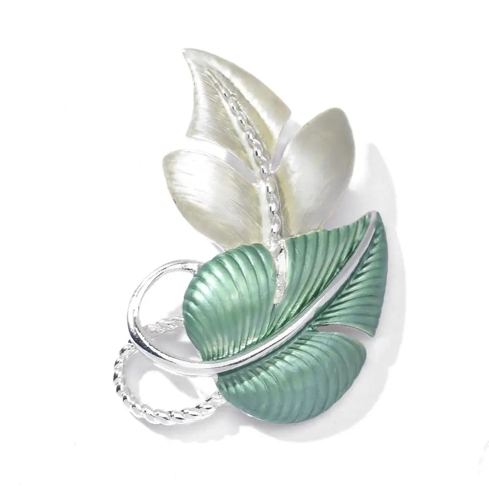 2020 броши в виде листьев сердца булавки женский модный эмалевый вечерние корсаж