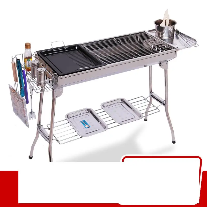 

Kitchen Rotisserie Griller Gril Smoker Plate Grelha Para Carbon Charcoal Bbq Kebab Barbacoa Grill for Outdoor Churrasco Barbecue