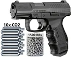 Walther Короткий пистолет Cp99 компактный пневматический пистолет 10Co2, 1500 мрамор фото металлическая Версия жестяной знак