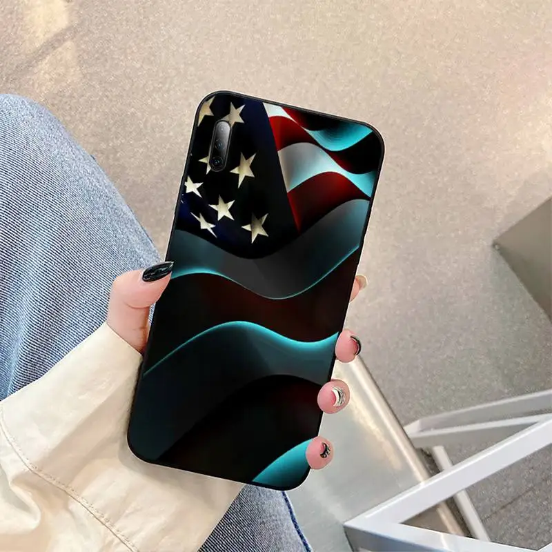 

America USA Flag Phone Case for redmi 6A 4X 7 7A 9 8A 5Plus Note 4 5 7 8T 9pro cover