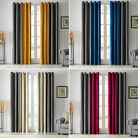 modern blackout curtains for living room decoration velvet colorblock curtain for the bedroom grey curtain drapes