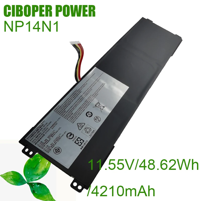 CP New настоящая аккумуляторная батарея для ноутбука NP14N1 11,55 V 48.62WH/4210mAh для ноутбука PRIMUS NX101