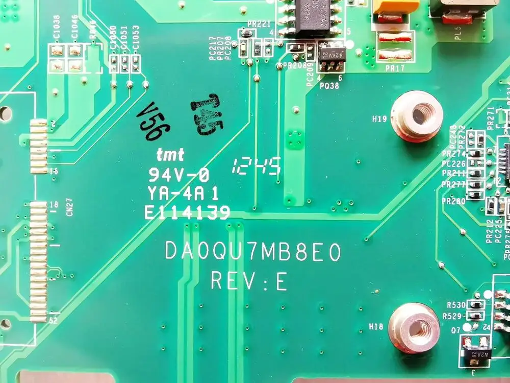Оригинальная материнская плата для ноутбука Lenovo A720 HM76 GT630M DA0QU7MB8E0 90001491