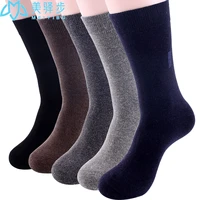 12 pairs per set winter casual mens wool socks thickening soft comfortable men socks hot sale
