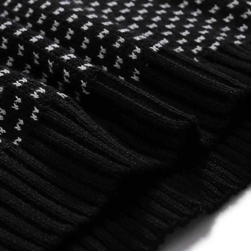 

Vogue Mens Causal O Neck Sweater Deer Printed Autumn Winter Christmas Pullover Knitted Jumper Sweaters Slim Fit Male Clothes