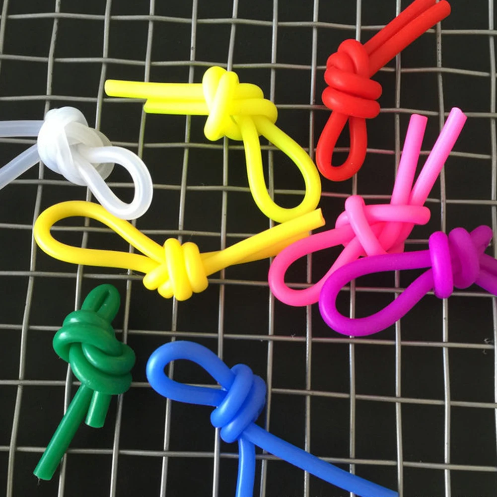 

Silicone Strip Vibration Dampeners Durable Anti-vibration Tenis Racquet High Quality Flexible Elastic Soft Random Color