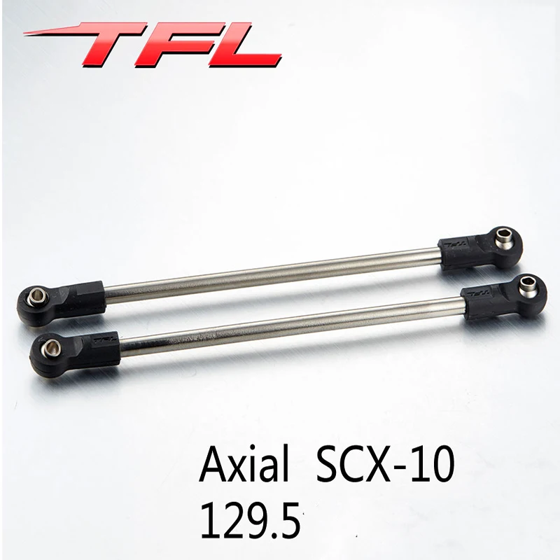 

TFL RC Car accessories 1/10 AXIAL SCX10 Rock Crawler 129.5mm Titanium Alloy Linkage Rod TH01820-SMT6
