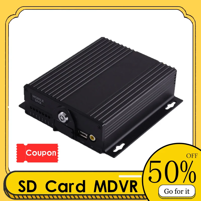 

4 Channel 3g 4g GPS Wifi Mobile Hard Disk Mdvr Supports 256GB SD Card for Bus