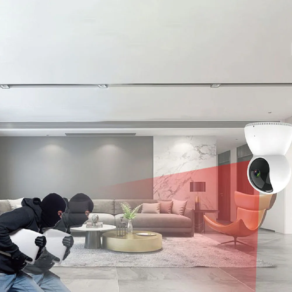 [CPSE NEWS'] SMARTROL H.265 HD 1080P 360° Night Version PTZ Wireless Security WIFI Onvif Smart IP Camera Home Baby Monitor |