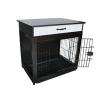 Dog Cage Small Dog Medium-Sized Dog with Toilet Separation Wooden Dog Crate Indoor Home Advanced Pet Cage Drawer