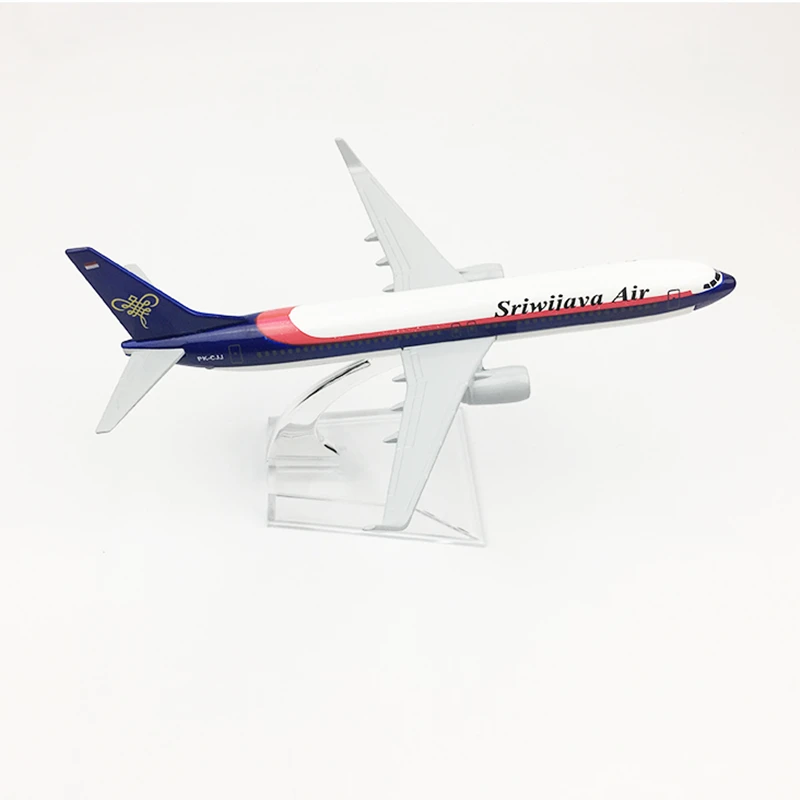 16 см Индонезия Sriwijaya Air B737 авиакомпании самолёт литый под давлением металлическая