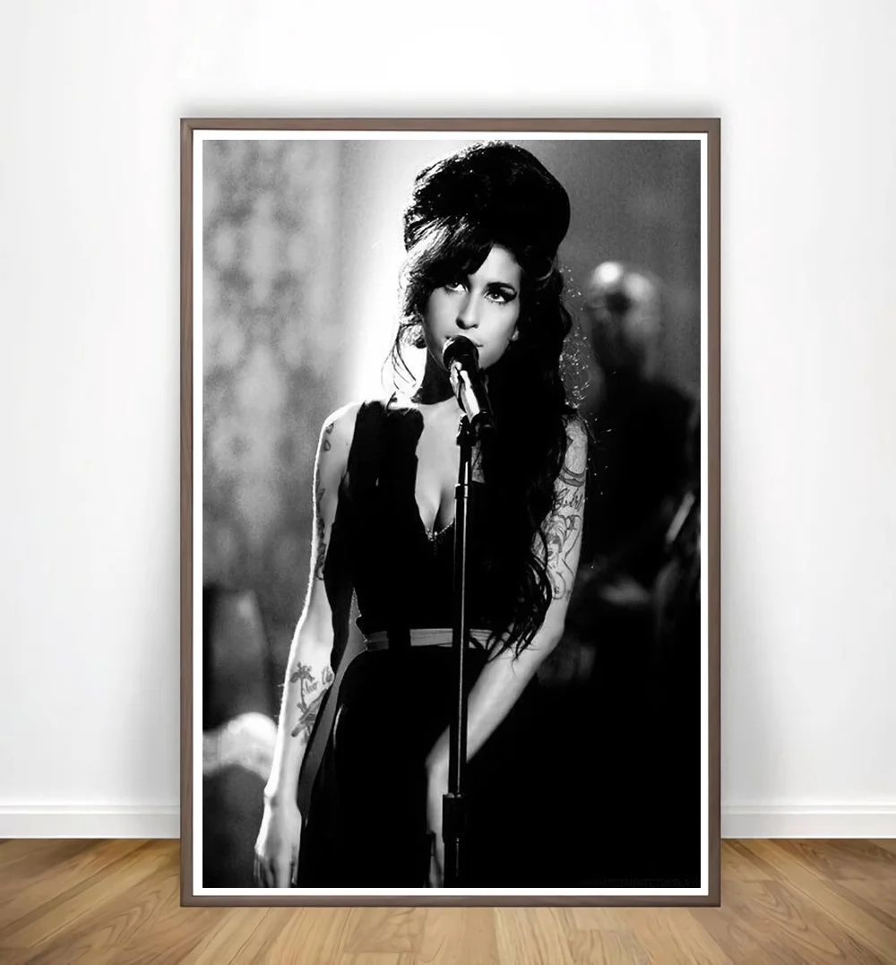 Amy Winehouse музыкальная певица звезда плакаты и принты Настенная картина Картина на