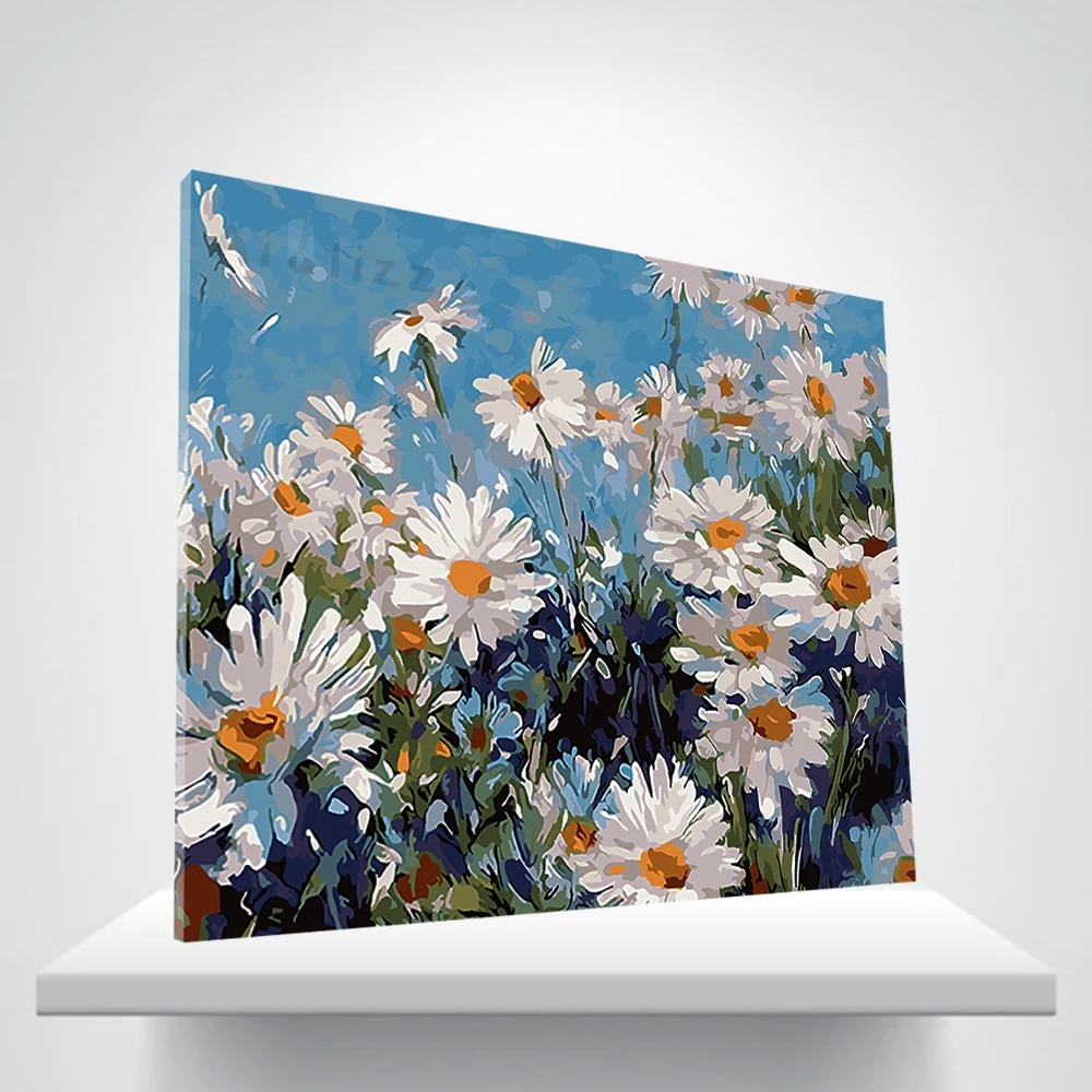 AILIZZ FDZ A(91) рисование по номерам маленькая Маргаритка|Картины номерам| |