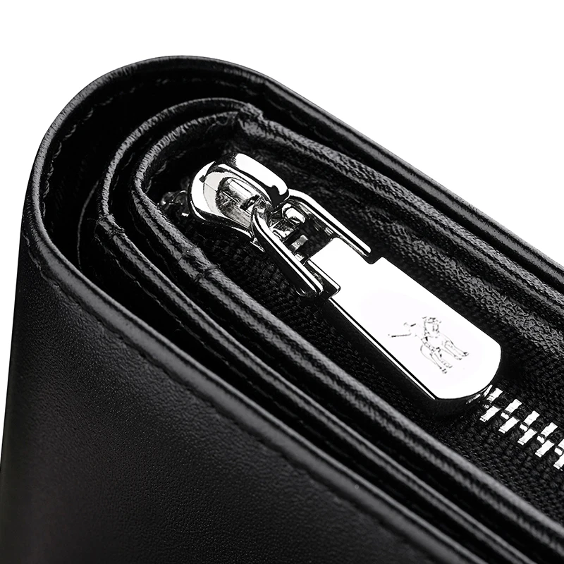 WILLIAMPOLO мужской короткий кошелек для водительских прав из натуральной кожи | Багаж