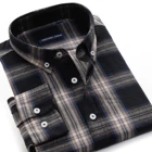 Рубашка мужская большого размера 5XL 6XL 7XL 8XL 9XL 10XL, хлопок, Осень-зима 2020