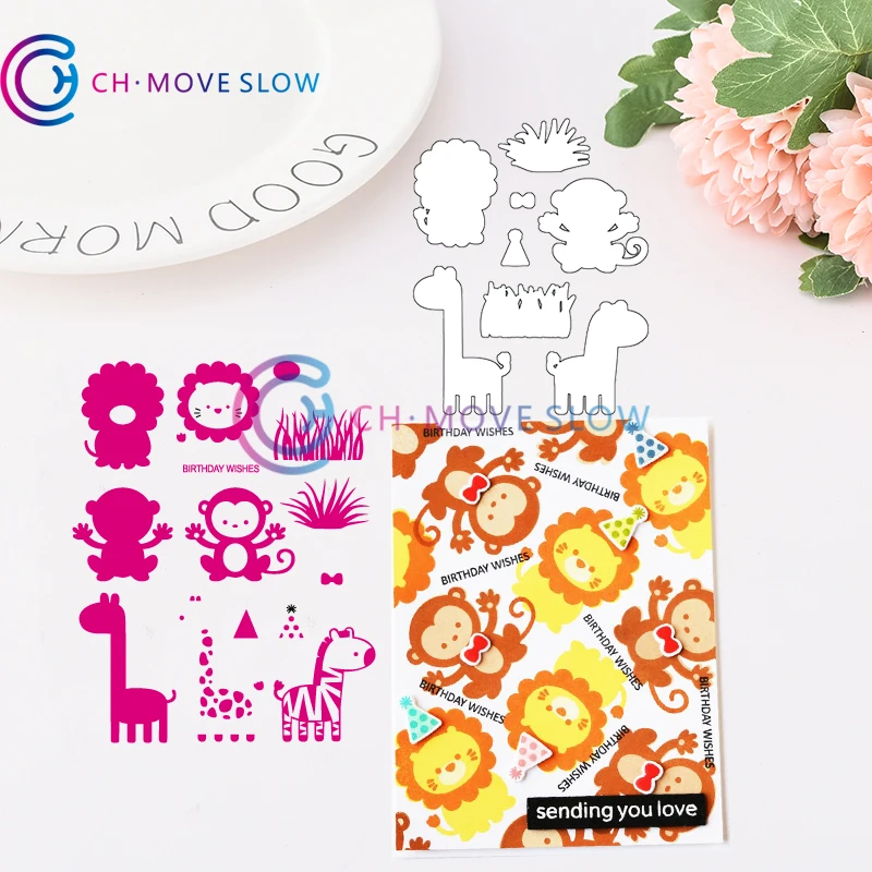 CH дикие времена металлический Трафаретный вырубной штамп и штампы карты