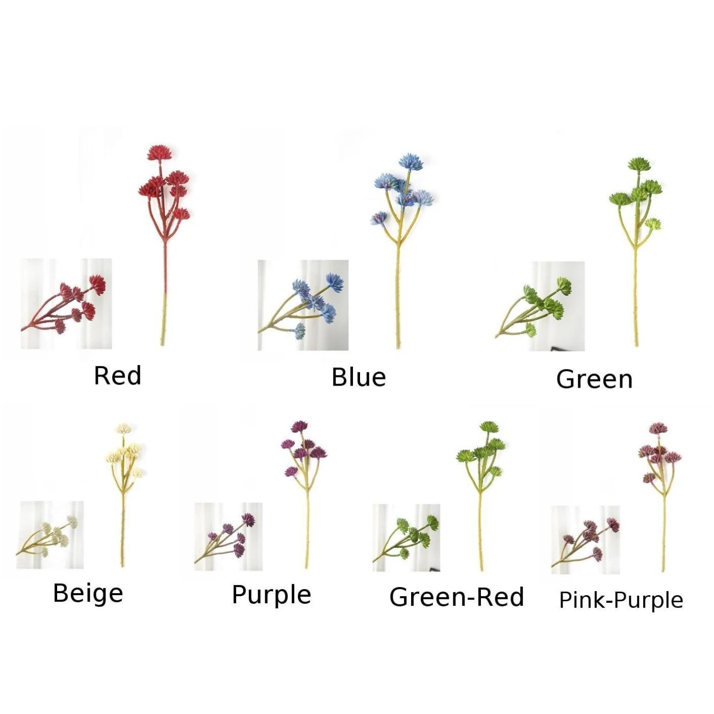 Hot Sale Succulents Artificial Flower Display Handmade Wedding Decoration Garden Outdoor Convenient | Дом и сад