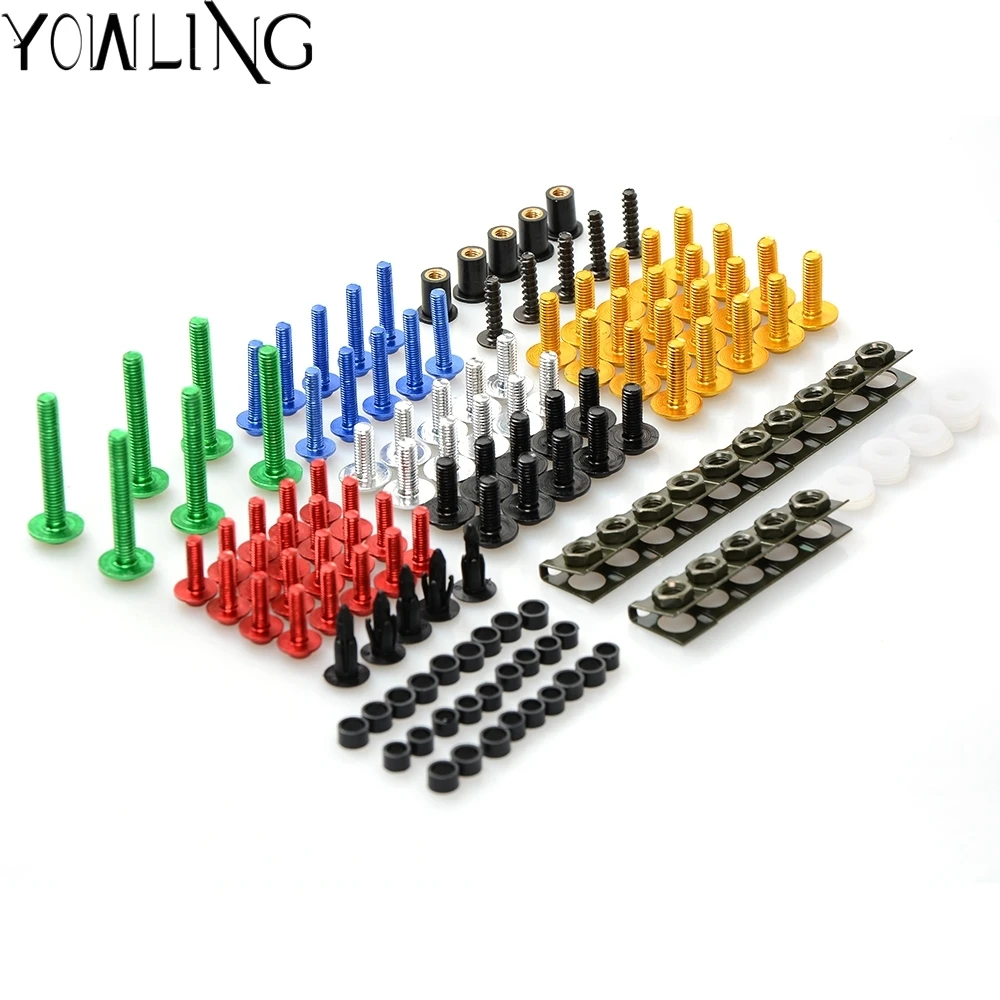Мотоциклетный Комплект болтов с полным обтекателем винтовой зажим крепления для