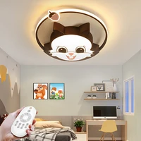 dimmable ceiling lamp led chandelier cartoon decorative light with remote control modern living room bedroom corridor balcony