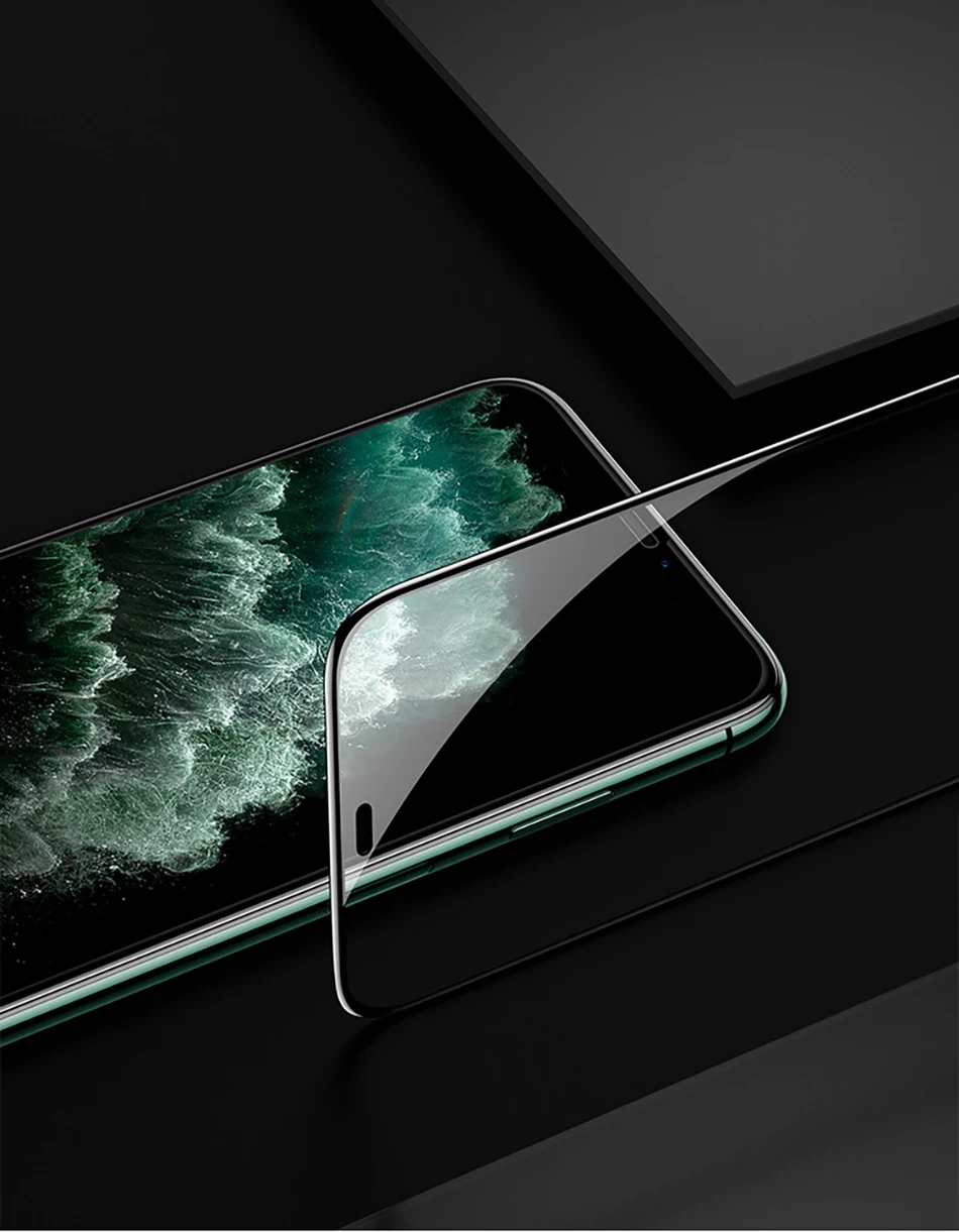 Benks XPRO 3D закругленные края полное покрытие защитное закаленное стекло для iPhone 11 Pro MAX XR X XS 0,4 мм Защитная пленка для экрана