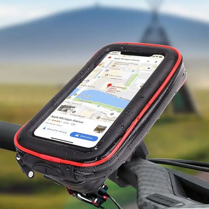 Waterproof Motorcycle Scooter Phone Holder Bag Motorbike Case for Mobile | Автомобили и мотоциклы