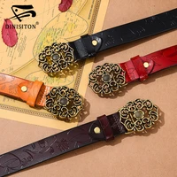 dinisiton 2021 new womens genuine leather belt retro style high quality womens strap fashion luxury ladies belts dropshipping