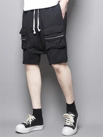 mens casual shorts harlan low grade sweatpants summer new dark zipper pocket stitching design youth fashion pants