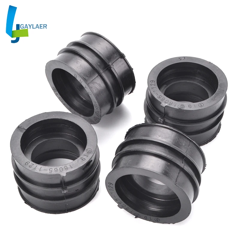 Интерфейс впуска карбюратора мотоцикла 4 шт. адаптер для Kawasaki ZX600 NINJA 600 R GPX600R GPZ600R